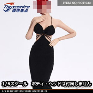 yTOYSCENTREzTCT-032 1/6 Black evening dress 1/6XP[ pRX`[Zbg