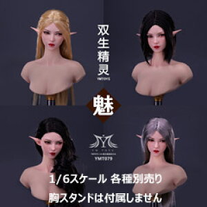 yYMtoyszYMT079 A/B/C/D 1/6 Elf Beauty Headsculpt  Gt 1/6XP[ A wbh
