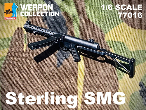 77016 Sterling SMG スターリング・サブマシンガン 6スケール 短機関銃