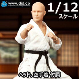 【DID】SF80001 1/12 Simple Fun Series - The Karate Player 空手家 男性ボディ素体 デッサン人形 ヘッド付 1/12スケールアクションフィギュア