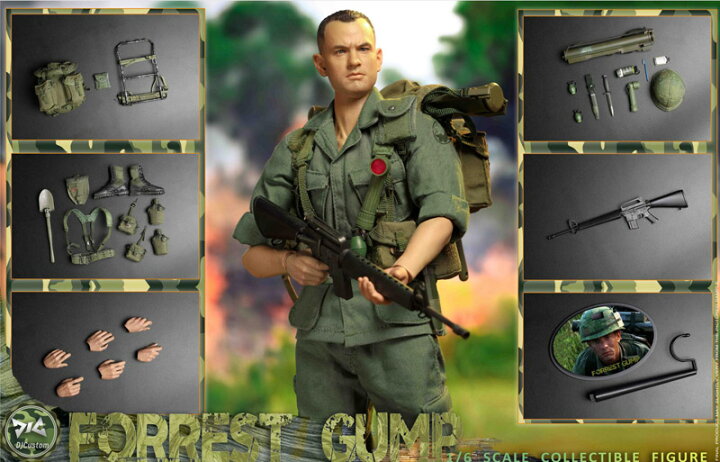 楽天市場】【DJ_Custom】DJ-16008 1/6 Gump in Vietnam ベトナム戦争 