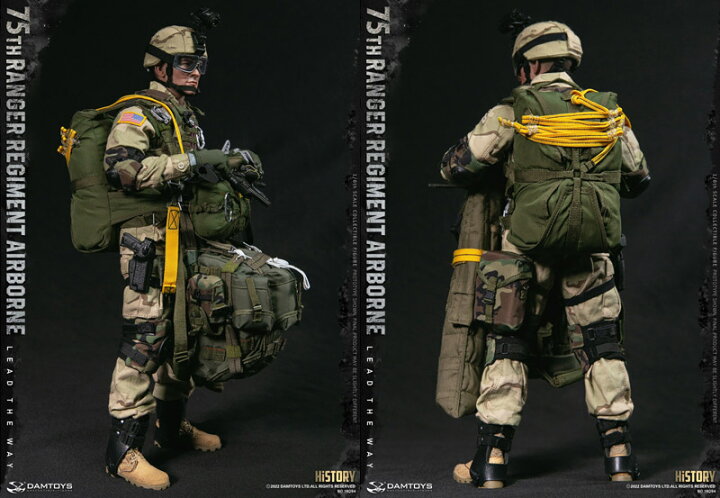 楽天市場】【DAM】No.78094 1/6 75th RANGER REGIMENT AIRBORNE 
