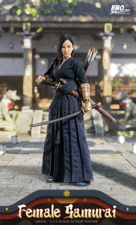楽天市場】【BROTOYS】LR005 1/12 Female Samurai 女武士 女性剣豪 1 