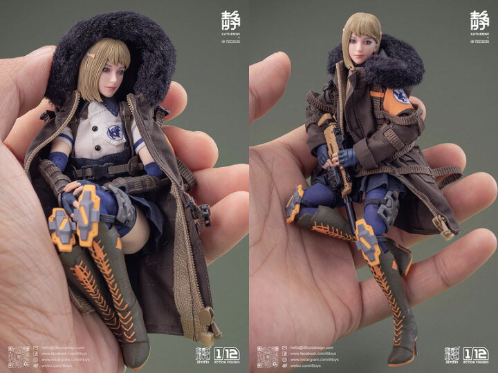 楽天市場】【i8TOYS】i8-72C323S 1/12 KATHERINE Serene Hound Troop 