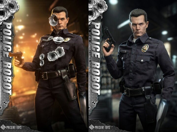 楽天市場】【PRESENT TOYS】PT-sp62 1/6 POLICE ROBOT アメリカン 