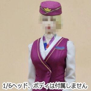 yCUKE TOYSzMA-024 The Flight Attendant Set N q LrAe_g CA  1/6XP[ RX`[ Zbg