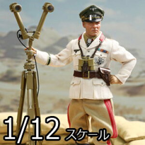�y3R�zTG80004 1/12 Mini Reich Series - General Field Marshal of German Afrika Korps - Erwin Rommel, The Desert Fox WW2�h�C�c�A�t���J�R�c �R�c�� �G�����B���E�������������̌� 1/12�X�P�[���A�N�V�����t�B�M���A