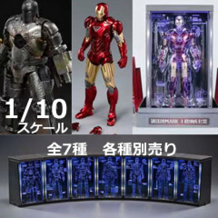 楽天市場】【ZDTOYS】中動玩具 アイアンマン マーク1/マーク2/マーク3 