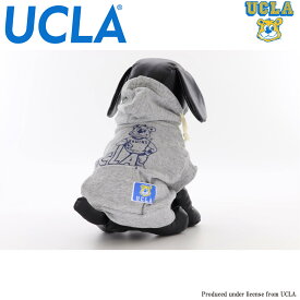 送料無料 動画有り UCLA(ユーシーエルエー） 犬服 パーカー ドッグウエア UCLA-0401 カレッジ アメカジ