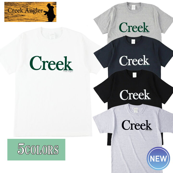 楽天市場】送料無料 CREEK ANGLER （クリークアングラー） Tシャツ  