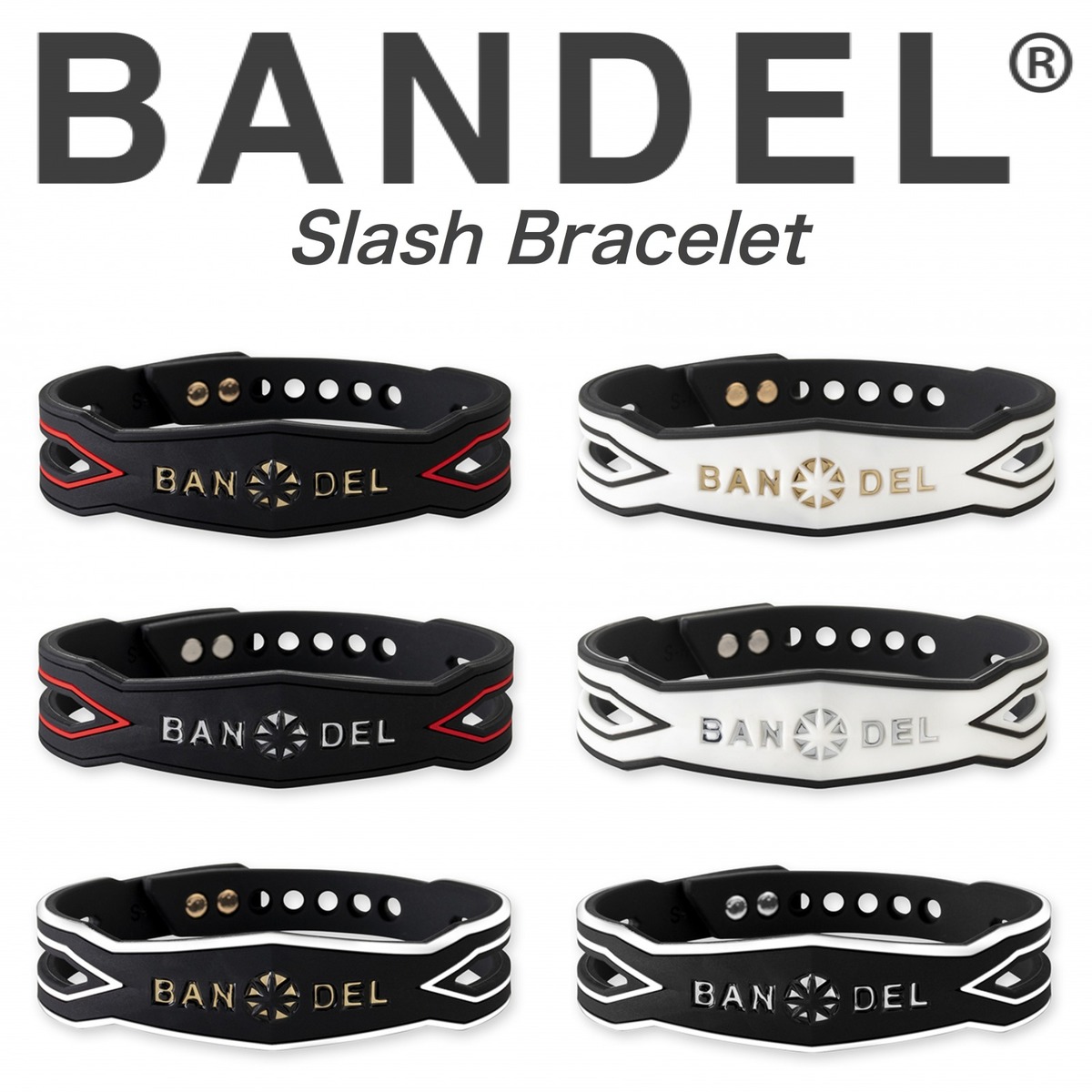 BANDEL正規販売店 BANDEL 日本人気超絶の Slash Bracelet スラッシュブレスレット バンデル 正規品 新作商品 コレクションライン