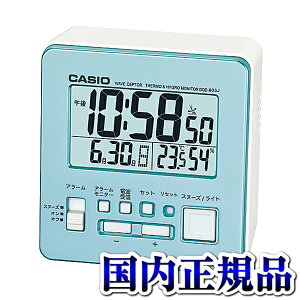 DQD-805J-2JF xExv CASIO JVI CLOCK NbN v[g uh