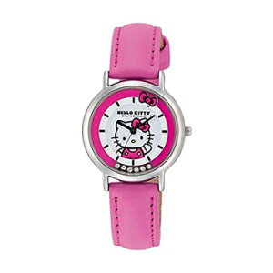 HK17-132CITIZENシチズンQ&QキューアンドキューHELLOKITTYハローキティキッズ対応レディース腕時計