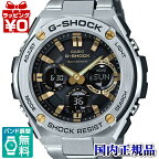 【2,000円OFFクーポン利用で】Gスチール 電波 ソーラー 電波時計 GST-W110D-1A9JF G-SHOCK Gショック CASIO カシオ ジーショック G-STEEL メタルバンド 黒 ブラック メンズ 腕時計 送料無料 国内正規品 プレゼント アスレジャー ブランド