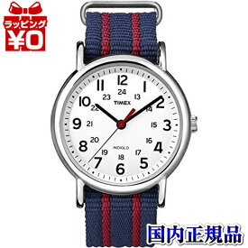 【2,000円OFFクーポン＋3点で10倍、2点でも5倍】T2N747 TIMEX タイメックス 国内正規品 ウィークエンダー ストライプ ネイビーレッド メンズ腕時計 プレゼント ブランド