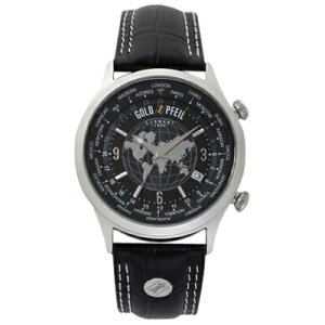 【2,000円OFFクーポン+店舗内3点で10倍、2点でも5倍】G21000SB GOLD PFEIL ゴールドファイル ウォッチ G21000 Series ワールドタイム 革バンド メンズ 腕時計 送料無料 送料込 プレゼント ブランド