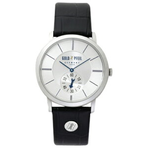 【2,000円OFFクーポン+店舗内3点で10倍、2点でも5倍】G21003SS GOLD PFEIL ゴールドファイル ウォッチ G21003 Series スモールセコンド 革バンド メンズ 腕時計 送料無料 送料込 プレゼント ブラン
