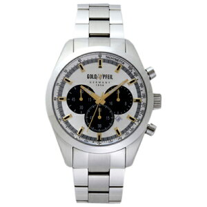 【2,000円OFFクーポン+店舗内3点で10倍、2点でも5倍】G41006SS GOLD PFEIL ゴールドファイル ウォッチ G41006 Series サファイヤガラス クロノグラフ メンズ 腕時計 送料無料 送料込 プレゼント ブ