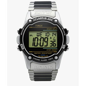 【2,000円OFFクーポン利用で】TW2U31100 TIMEX タイメックス アトランティス100 シルバー デジタル メンズ 腕時計 国内正規品 送料無料