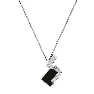 �y10��OFF�N�[�|�����p�ŁzK27076CH S.T.DUPONT �G�X�E�e�[�E�f���|�� LIGHTER NECKLACE LACQUER ���C�^�[�l�b�N���X �V���o�[ �������K�i ��������