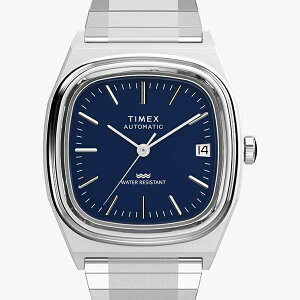 �y10��OFF�N�[�|�����p�ŁzTW2Y07400 TIMEX �^�C���b�N�X E-Line Automatic �u���[ �@�B�� �L�k���o���h �����Y �r���v �������K�i ��������