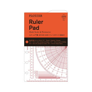 fUCtB@PLOTTER VXe蒠 ~jTCY tB Ruler Pad No009ANZT[c[ XP[~