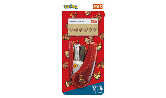 マックス MAX軽とじホッチキス SAKURI Pokemon リザードンHD91808