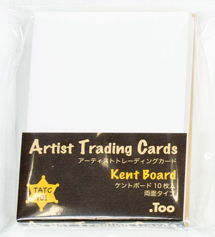 .Tooアーティストトレーディングカード ATCケントボード両面タイプ10枚入り