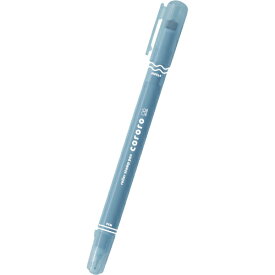 【2種類のペンがいっしょに】サンスター文具ローラースタンプペンcororo(コロロ)3 波線 ライトブルーS45425502種　カラーペン【デコレーション用にも使えます】