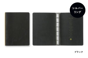 【本場イタリアンレザー】PLOTTER プロッター5001 6穴リングレザーバインダープエブロ ミニサイズ77716467 77716468 77716469 777164706穴リングレザーバインダー ミニ【銀色:シルバーリング】