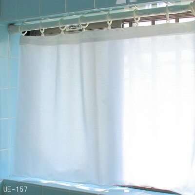 【工場直売価格】抗菌・防臭お風呂カーテン幅〜100cm-丈〜100cmまで1枚