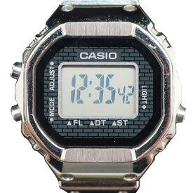 【天白】【CASIO】カシオ リングウォッチ CRW-001 50周年記念 RING WATCH ステンレス クオーツ メンズ 指輪 時計【中古】