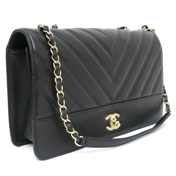 楽天市場】【名東】【CHANEL】シャネル シェブロン チェーンショルダー  