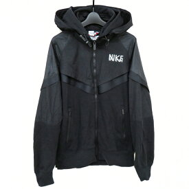 【名古屋】【NIKE】sacai ナイキ サカイ Full Zip Parker フルジップ パーカー DQ9030-010 M ブラック 黒 メンズ アパレル【中古】