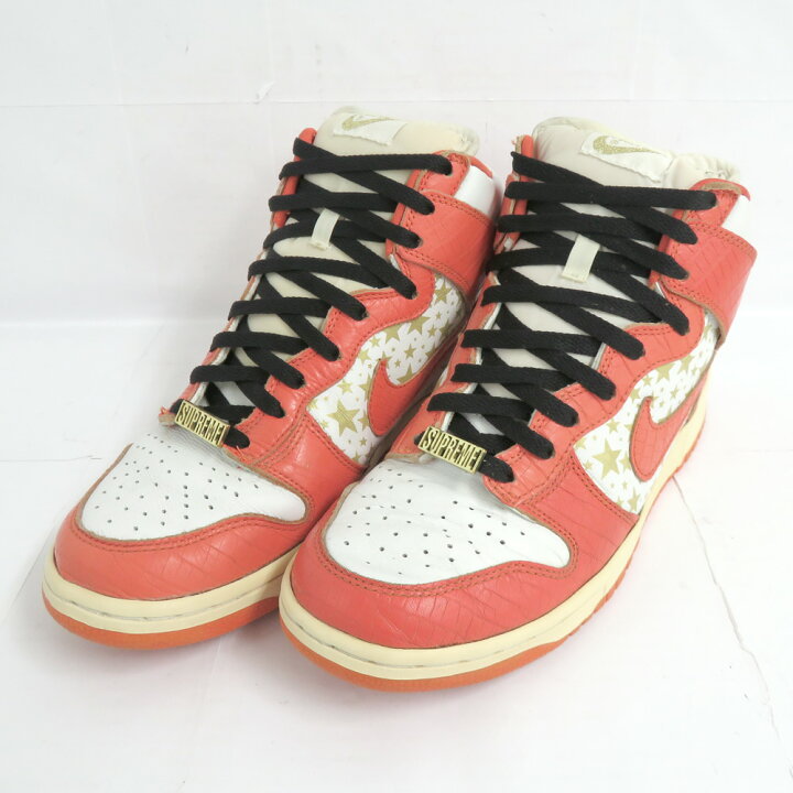 楽天市場】【名古屋】【NIKE】ナイキ Supreme Dunk High Pro SB Orange  