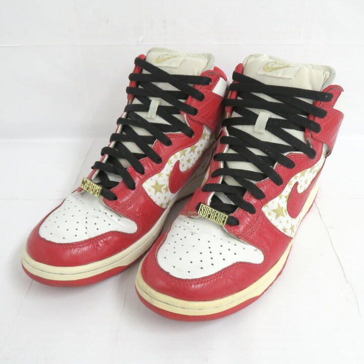 楽天市場】【名古屋】【NIKE】ナイキ Supreme Dunk High Pro SB Red 