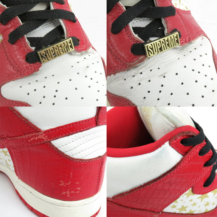 楽天市場】【名古屋】【NIKE】ナイキ Supreme Dunk High Pro SB Red 