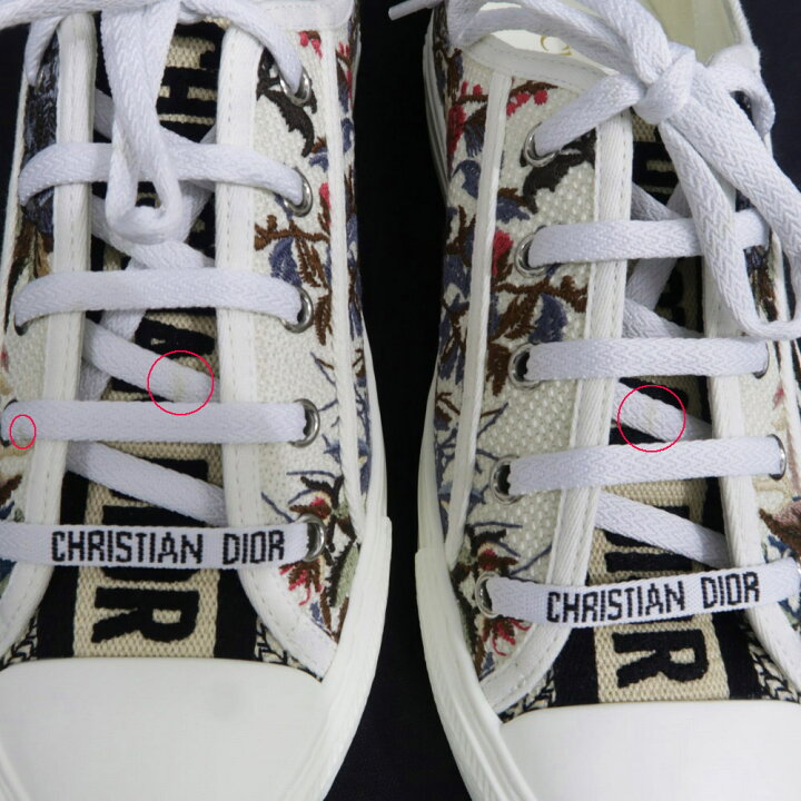 楽天市場】【名東】【CHRISTIAN DIOR】ディオール 花柄 刺繍 