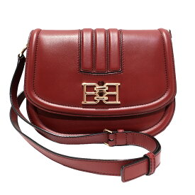 【天白】【BALLY】バリー ショルダーバッグ レザー ボルドー ゴールド金具 レディース 鞄【新品】【未使用】【中古】