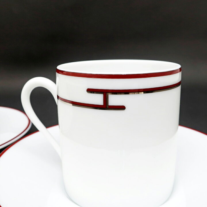 楽天市場】【名東】【HERMES】エルメス リズム カップ ソーサー 2客 