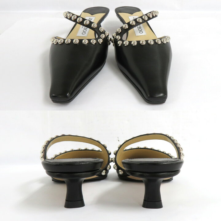 楽天市場】【名古屋】【JIMMY CHOO】ジミーチュウ Ros 35 スタッズ 