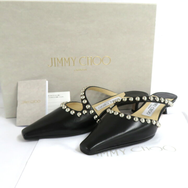 楽天市場】【名古屋】【JIMMY CHOO】ジミーチュウ Ros 35 スタッズ 