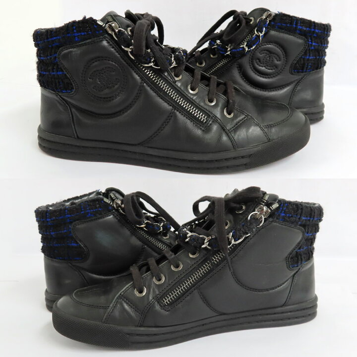 楽天市場】【名古屋】【CHANEL】シャネル ハイカット スニーカー  