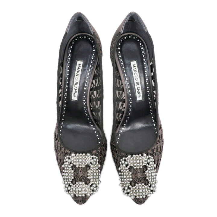 楽天市場】【名東】【MANOLO BLAHNIK】マノロ ブラニク ヒールパンプス 