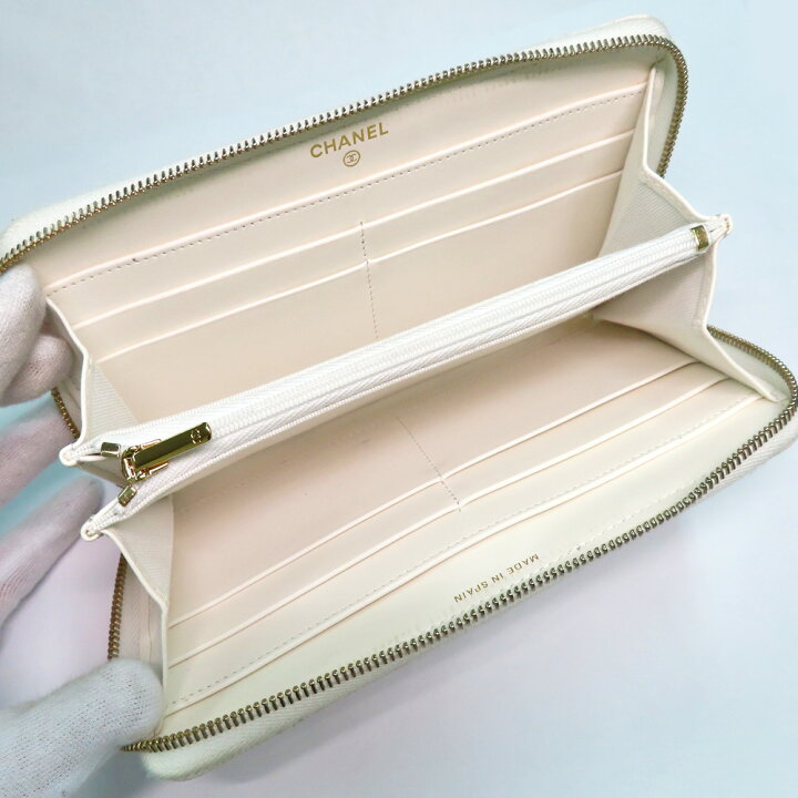 楽天市場】【名古屋】【CHANEL】シャネル ロングジップウォレット 