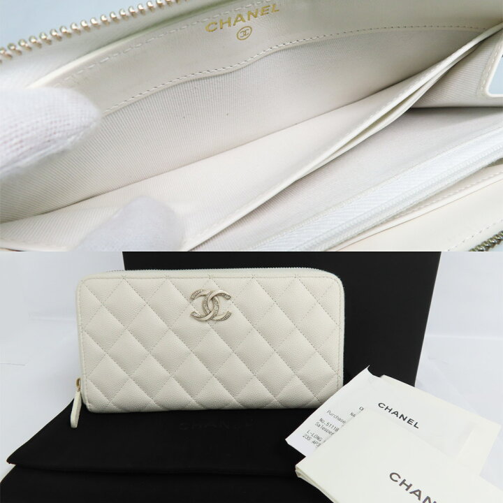 楽天市場】【名古屋】【CHANEL】シャネル ロングジップウォレット 