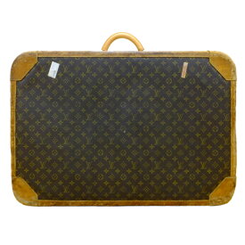 【最大3万円クーポン 6/4 20:00~】【天白】【LOUIS VUITTON】ルイヴィトン ストラトス80 トランクケース M23232 モノグラム ブラウン ゴールド金具 レザー キャンバス ダイヤルロック トラベルバッグ【中古】