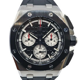 【最大3万円クーポン 6/4 20:00~】【天白】【AUDEMARS PIGUET】オーデマピゲ ロイヤルオーク オフショア クロノグラフ 43mm 26420SO.OO.A002CA.01 ブラック SS セラミック ラバー 自動巻き メンズ 腕時計【中古】