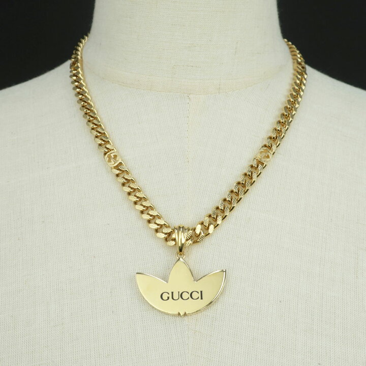 楽天市場】【名東】【GUCCI】グッチ アディダス コラボ ネックレス 