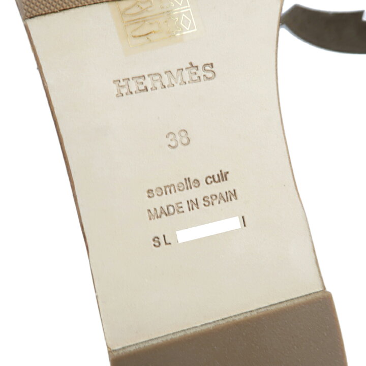 楽天市場】【名東】【HERMES】エルメス エスパドリーユ ファモサ 白 